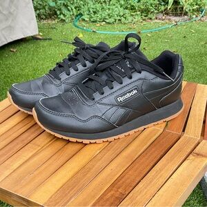 Womens Reebok Classic Leather Athletic Shoe - Black / Gum sz 7
